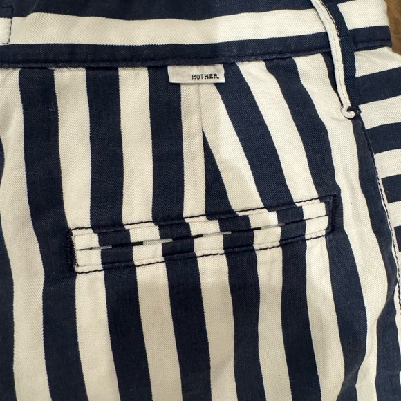 Mother The Inset Greaser Sea Daze Sz 25 blue and white Americana maximalist E - Picture 13 of 15